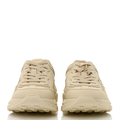Gucci Calfskin Logo Womens Rhyton Sneakers 35 Ivory 2 of 9
