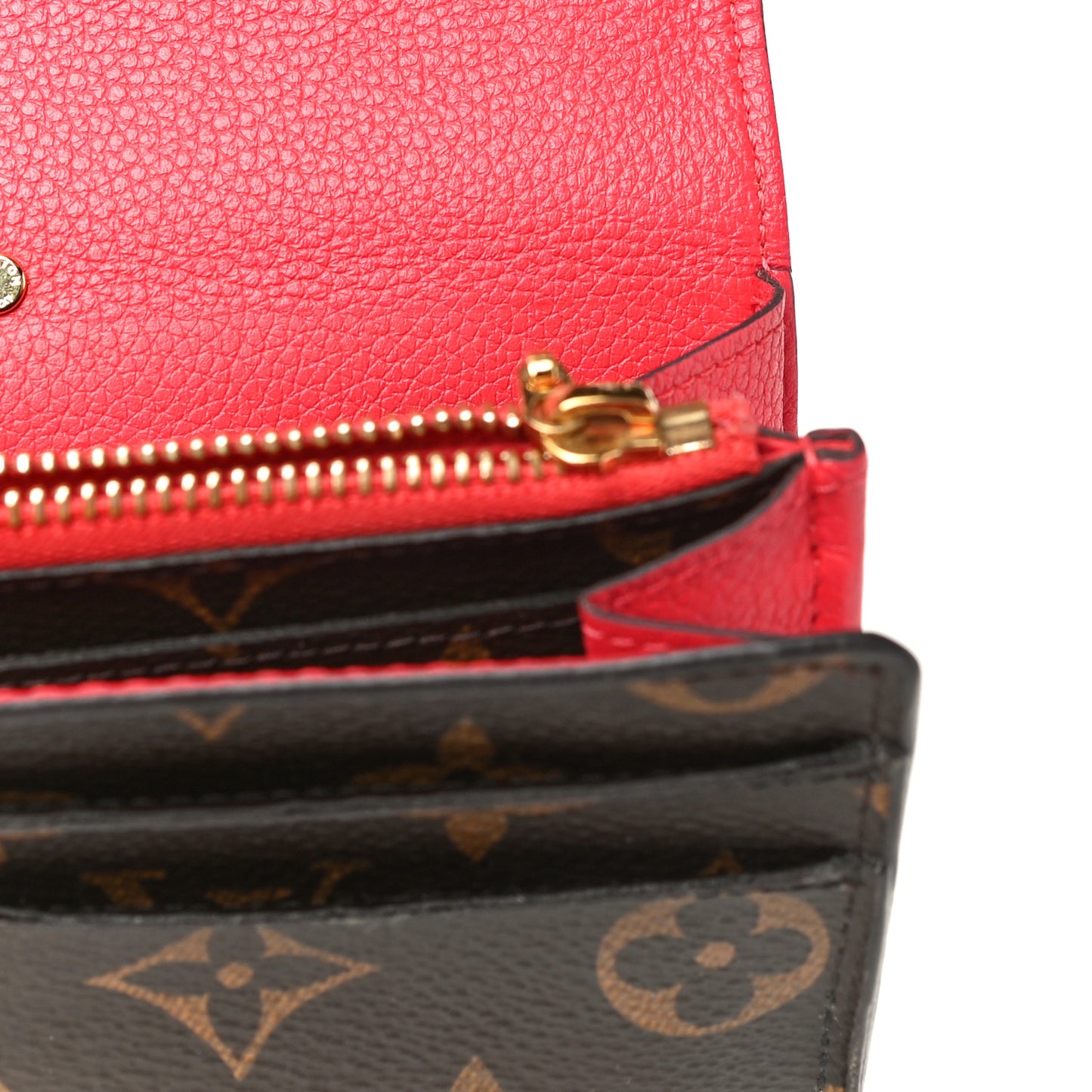 Monogram Pallas Wallet Cherry