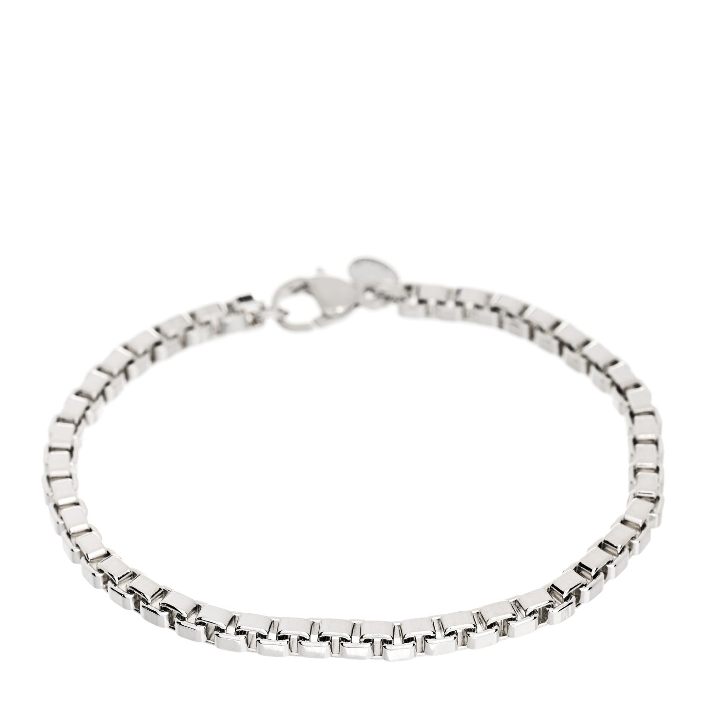 Sterling Silver 4mm Venetian Link Bracelet