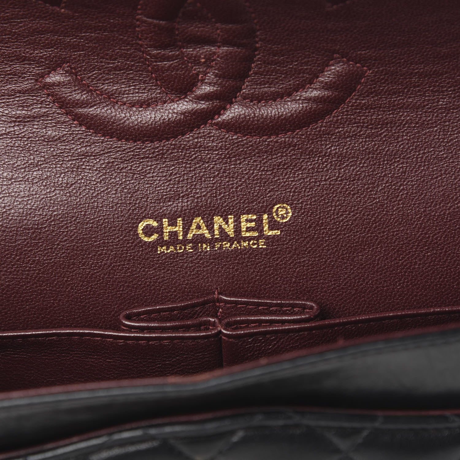 Chanel Lambskin Quilted Medium Double Flap Black 6 of 11