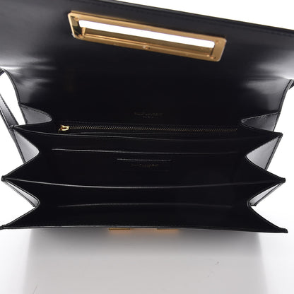 Saint Laurent Smooth Calfskin Medium Domino Shoulder Bag Black 5 of 7