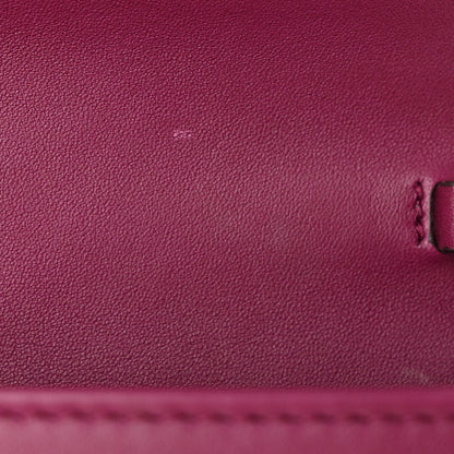 Gucci Velvet Matelasse GG Marmont Mini Bag Fuchsia Violet Cyclamen 11 of 18