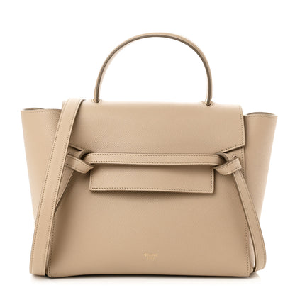 Celine Grained Calfskin Micro Belt Bag Light Taupe 1 of 9