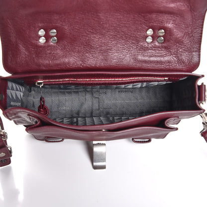 Proenza Schouler Lambskin Tiny PS1 Satchel Oxblood 5 of 9