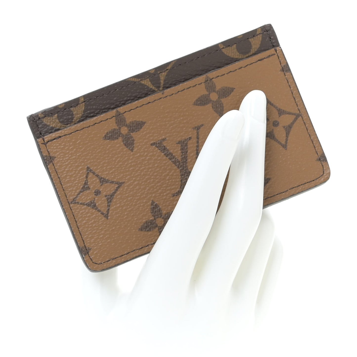 Reverse Monogram Card Holder