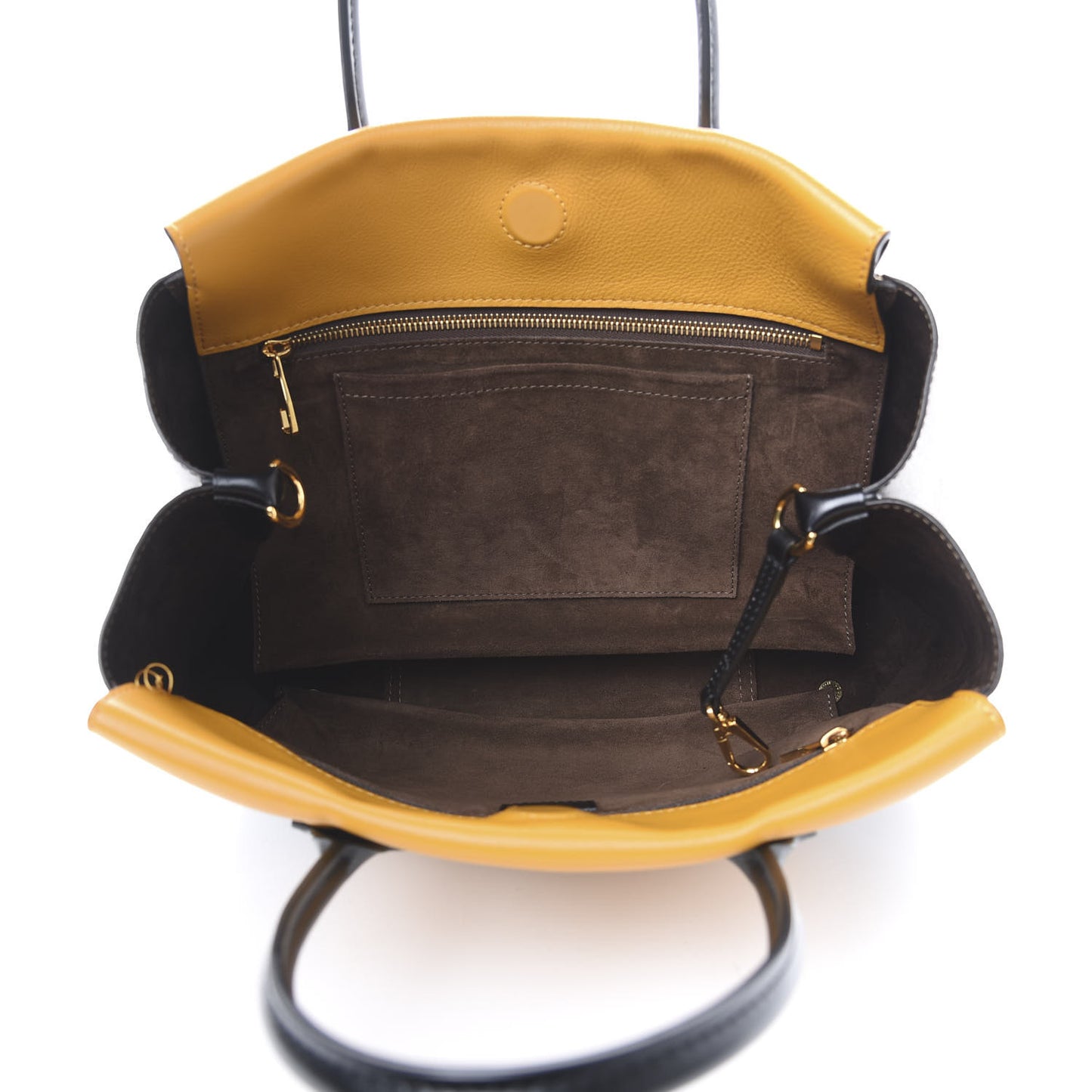 Monogram Cuir Orfevre Tote W PM Safran