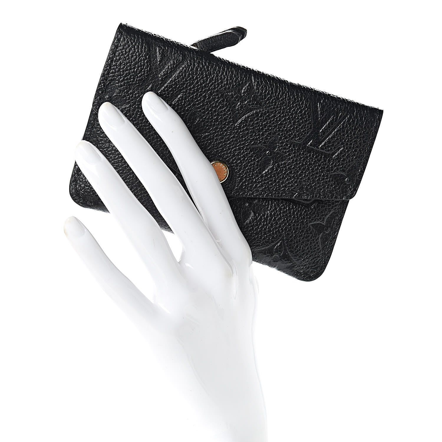 Louis Vuitton Empreinte Key Pouch Black 2 of 8