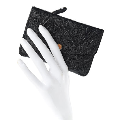 Louis Vuitton Empreinte Key Pouch Black 2 of 8