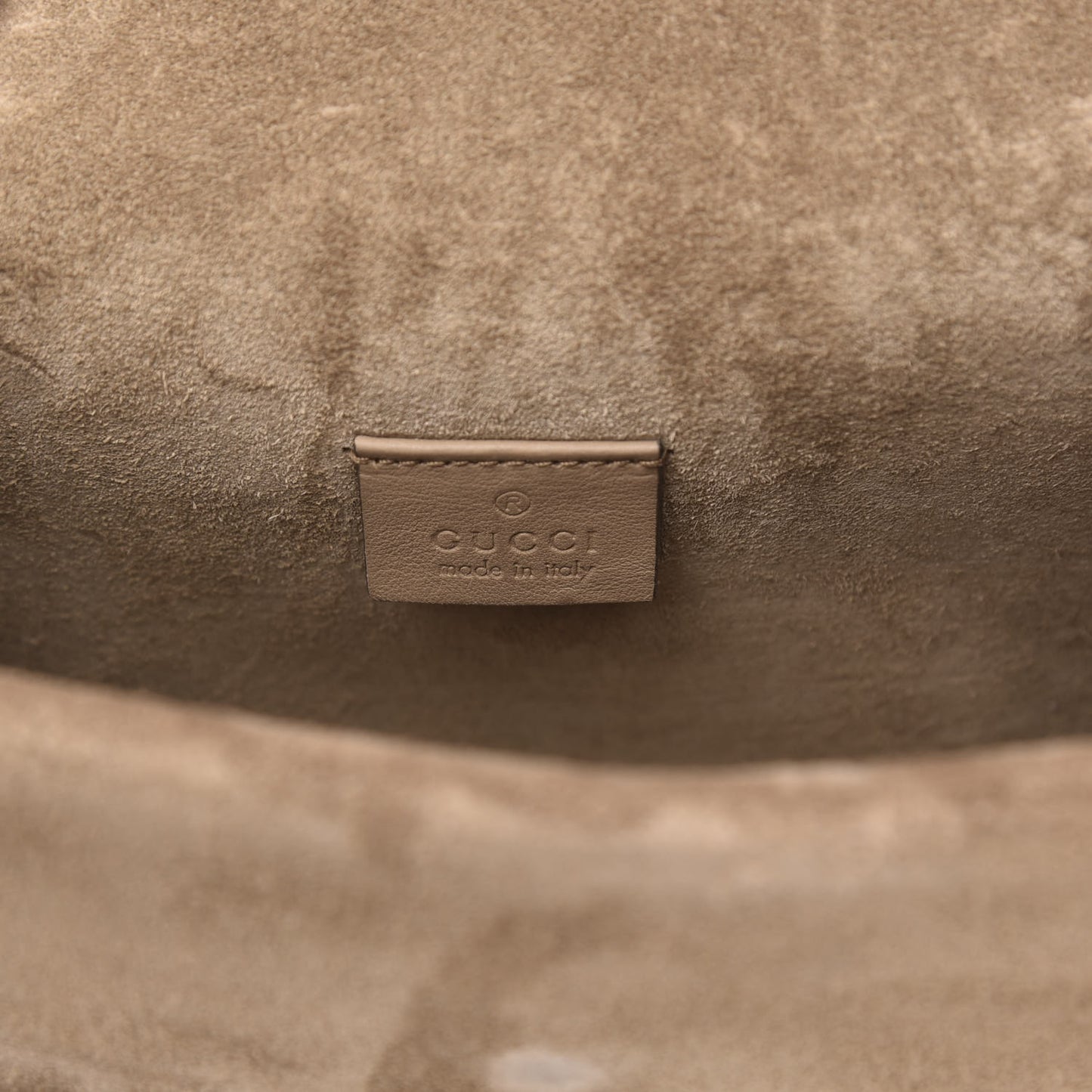GG Supreme Monogram Mini Dionysus Shoulder Bag Taupe