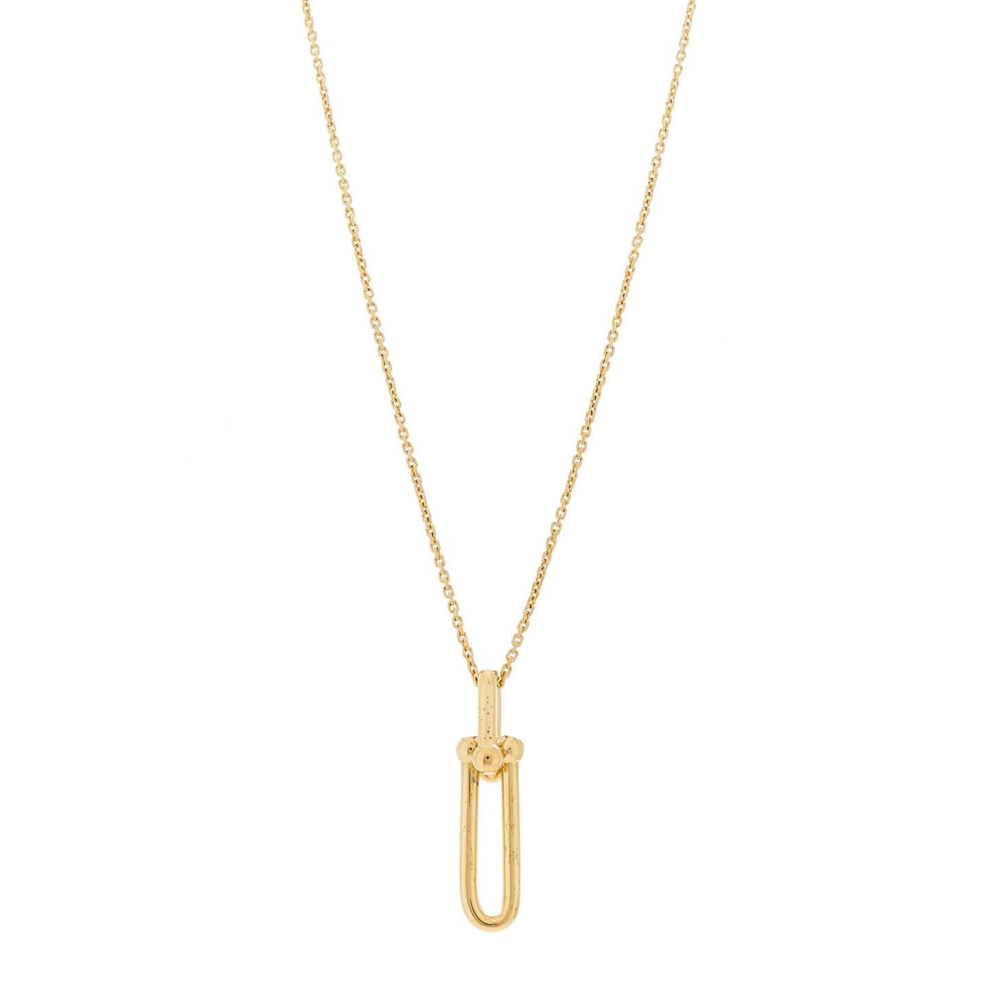 18K Yellow Gold HardWear Link Pendant Necklace