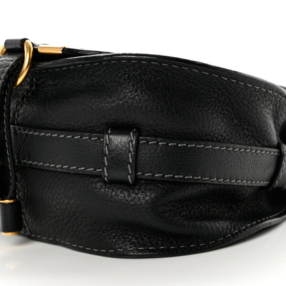 Chloe Calfskin Mini Marcie Round Crossbody Bag Black 9 of 11