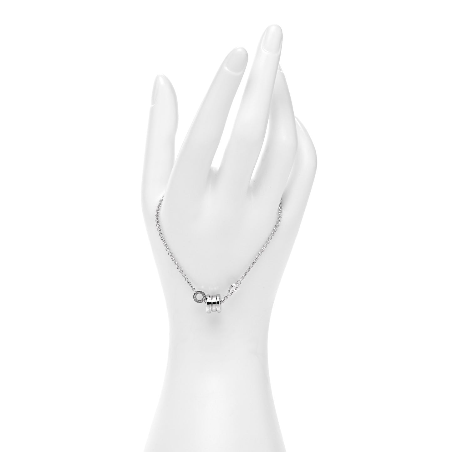 18K White Gold B.Zero1 Bracelet