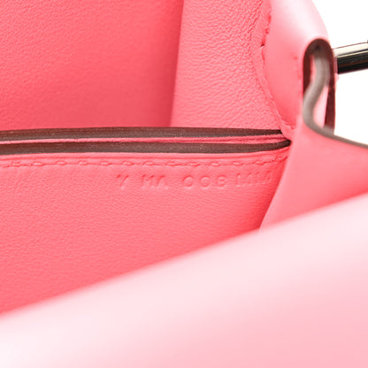 Hermes Evercolor Mini Sac Roulis Rose Azalee 7 of 10