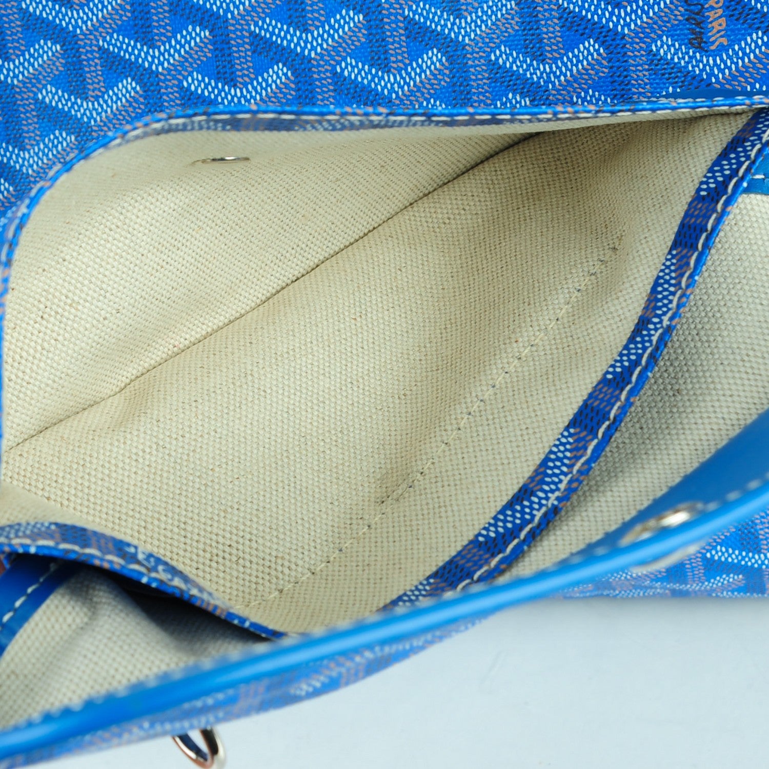 Goyard Goyardine Saint Louis PM Sky Blue 8 of 8