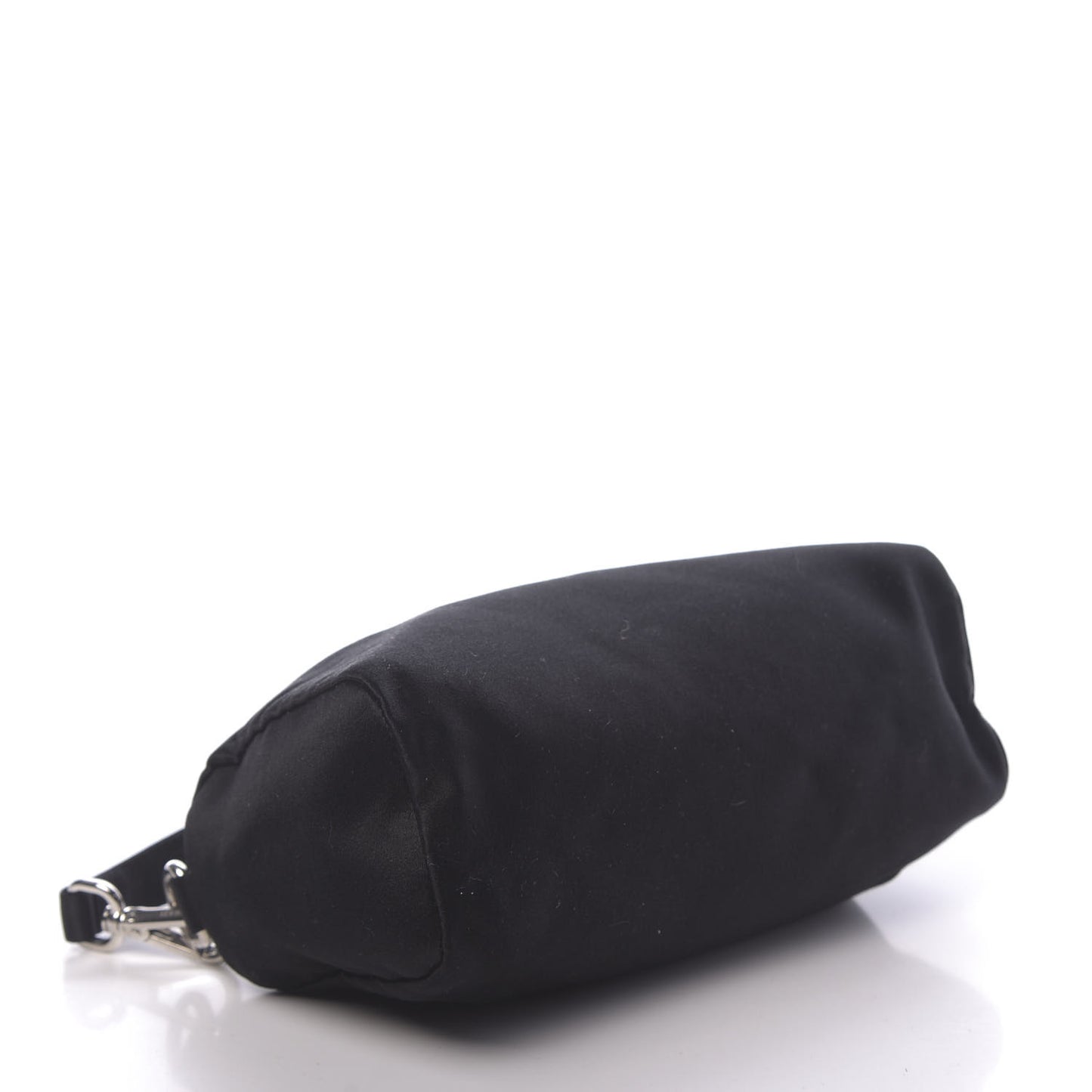 Satin Raso Shoulder Bag Black