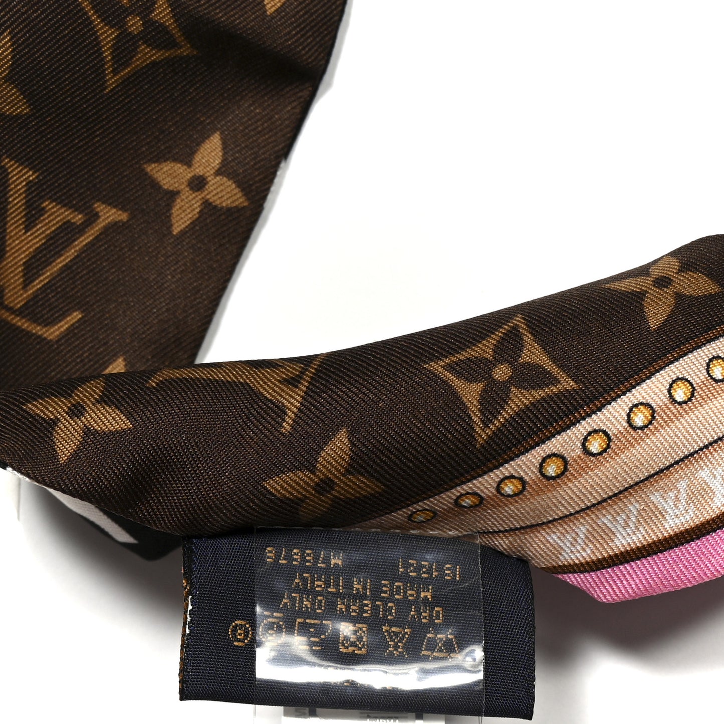 Silk Ultimate Monogram BB Bandeau Black