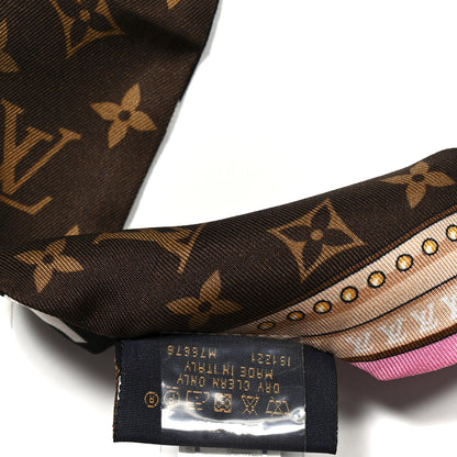 Louis Vuitton Silk Ultimate Monogram BB Bandeau Black 3 of 4