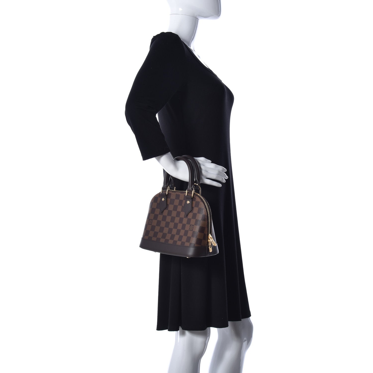 Louis Vuitton Damier Ebene Alma BB 3 of 13
