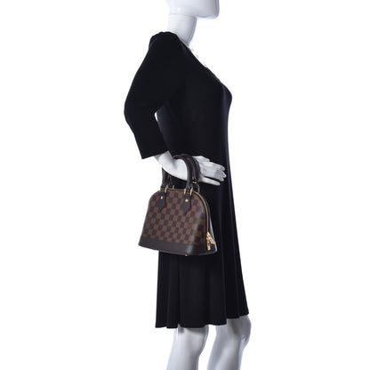 Louis Vuitton Damier Ebene Alma BB 3 of 13