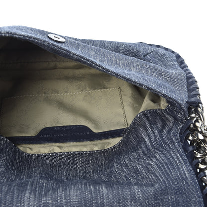 Stella McCartney Denim Falabella Clutch Blue 8 of 16