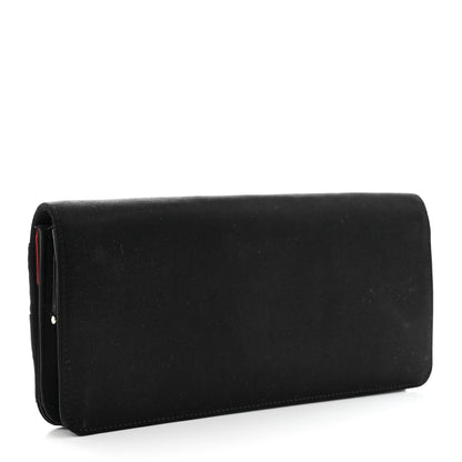 Chanel Satin Bow Clutch Black 3 of 9