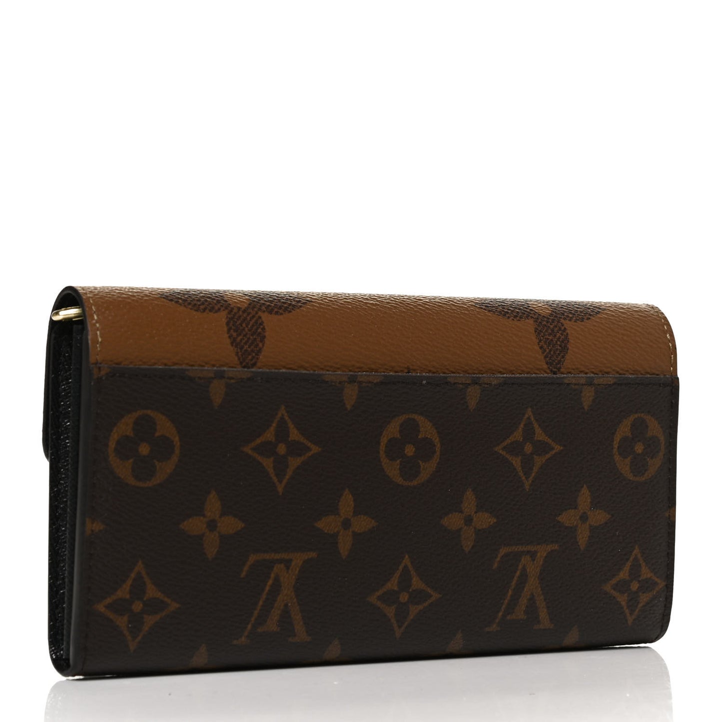 Reverse Monogram Giant Sarah Wallet