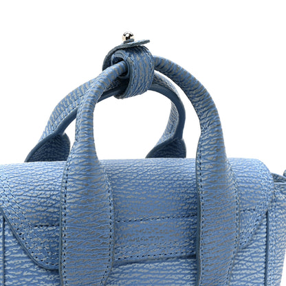 3.1 Phillip Lim Textured Calfskin Mini Pashli Satchel Blue Ivory 13 of 14