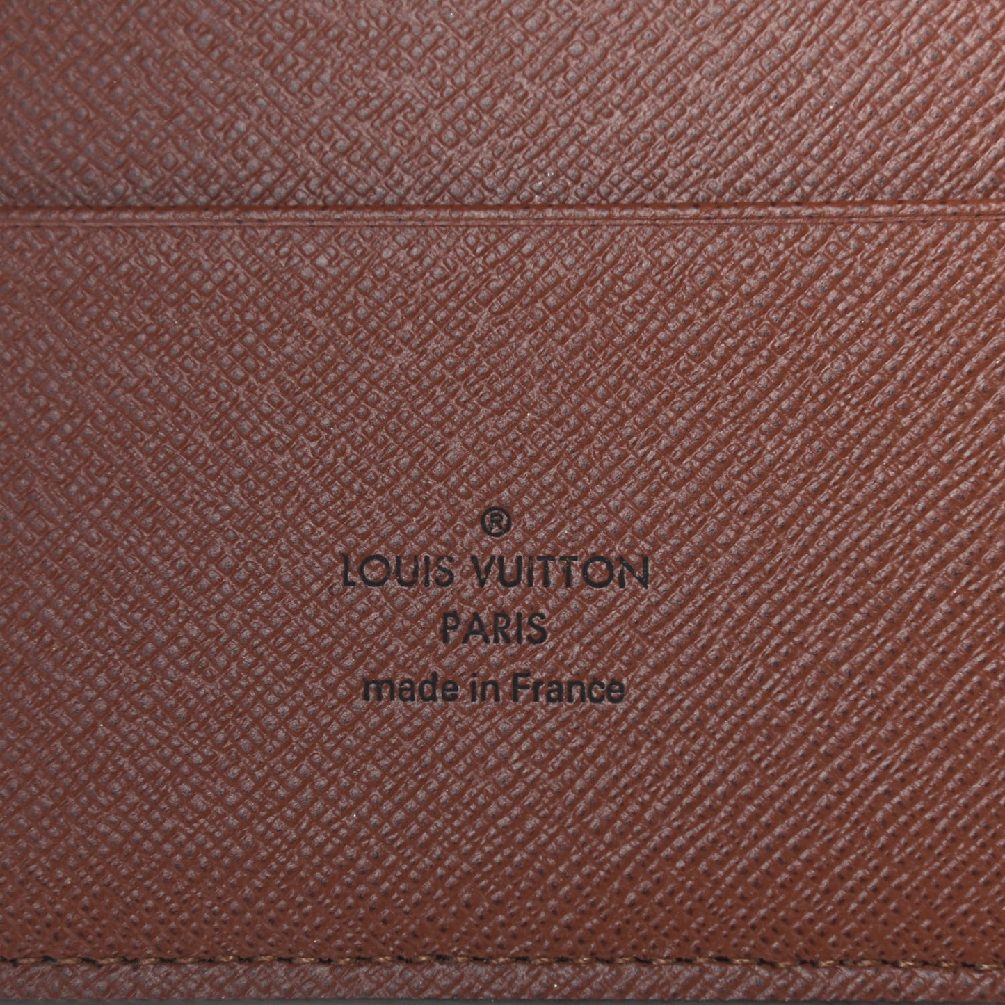 Monogram Large Ring Agenda Cover