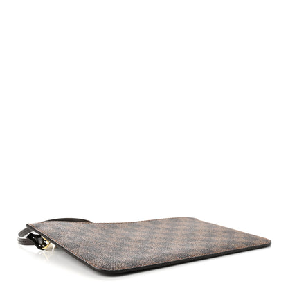 Louis Vuitton Damier Ebene Neverfull MM GM Pochette Rose Ballerine 4 of 7
