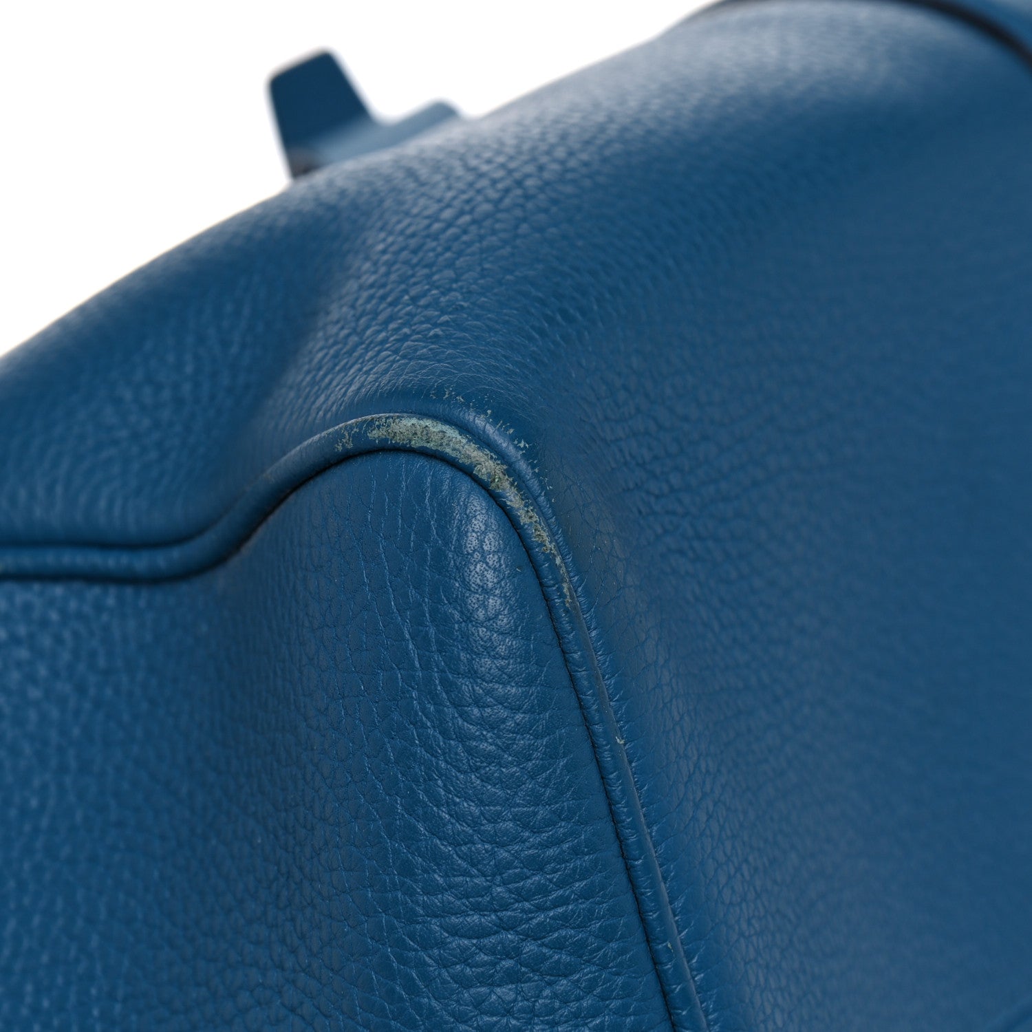 Louis Vuitton Taurillon Keepall Bandouliere 45 Bleu Canard 10 of 14
