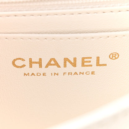 Chanel Aged Calfskin Quilted 2.55 Reissue Mini Flap White 6 of 11