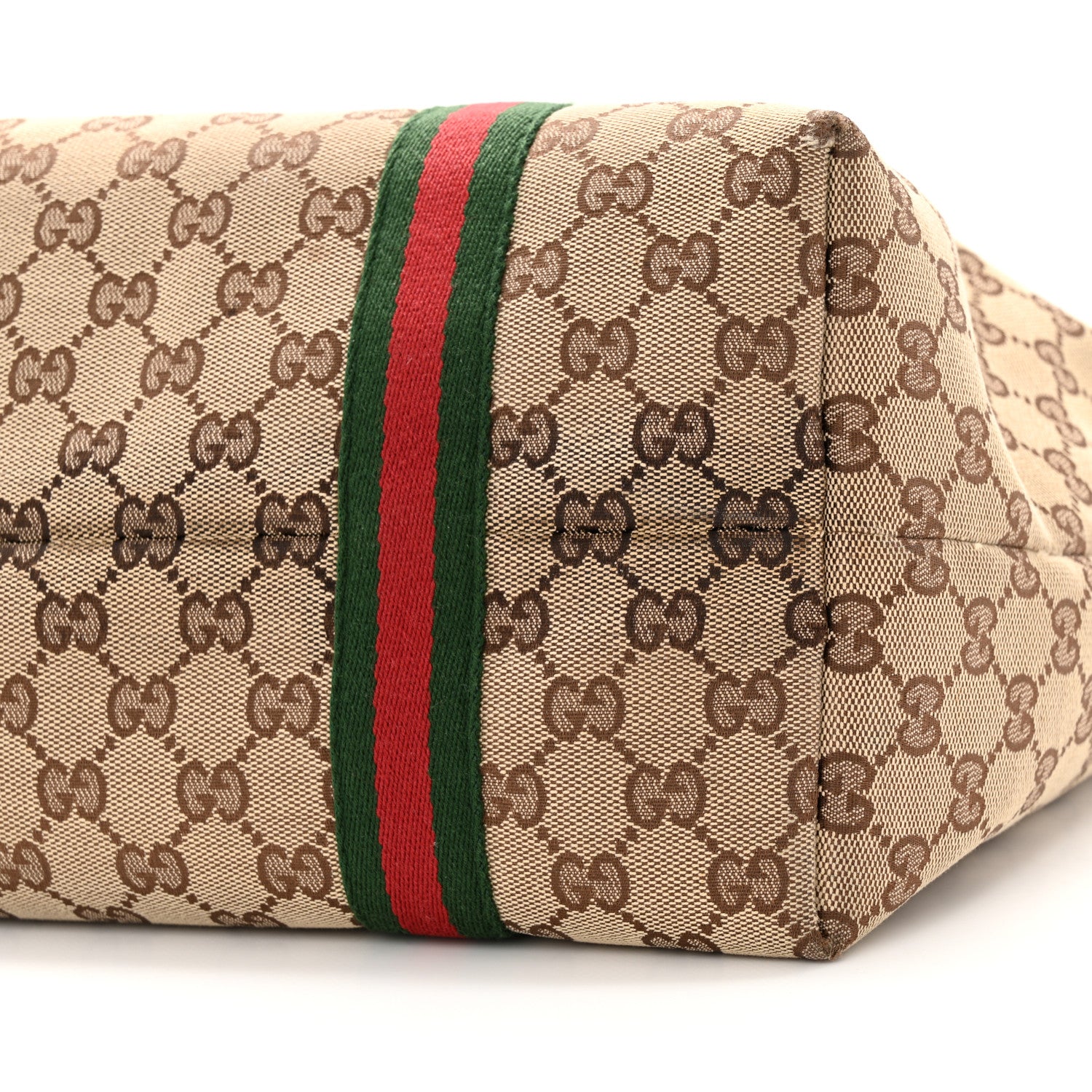 Gucci Monogram Large Jolicoeur Tote Brown 10 of 23