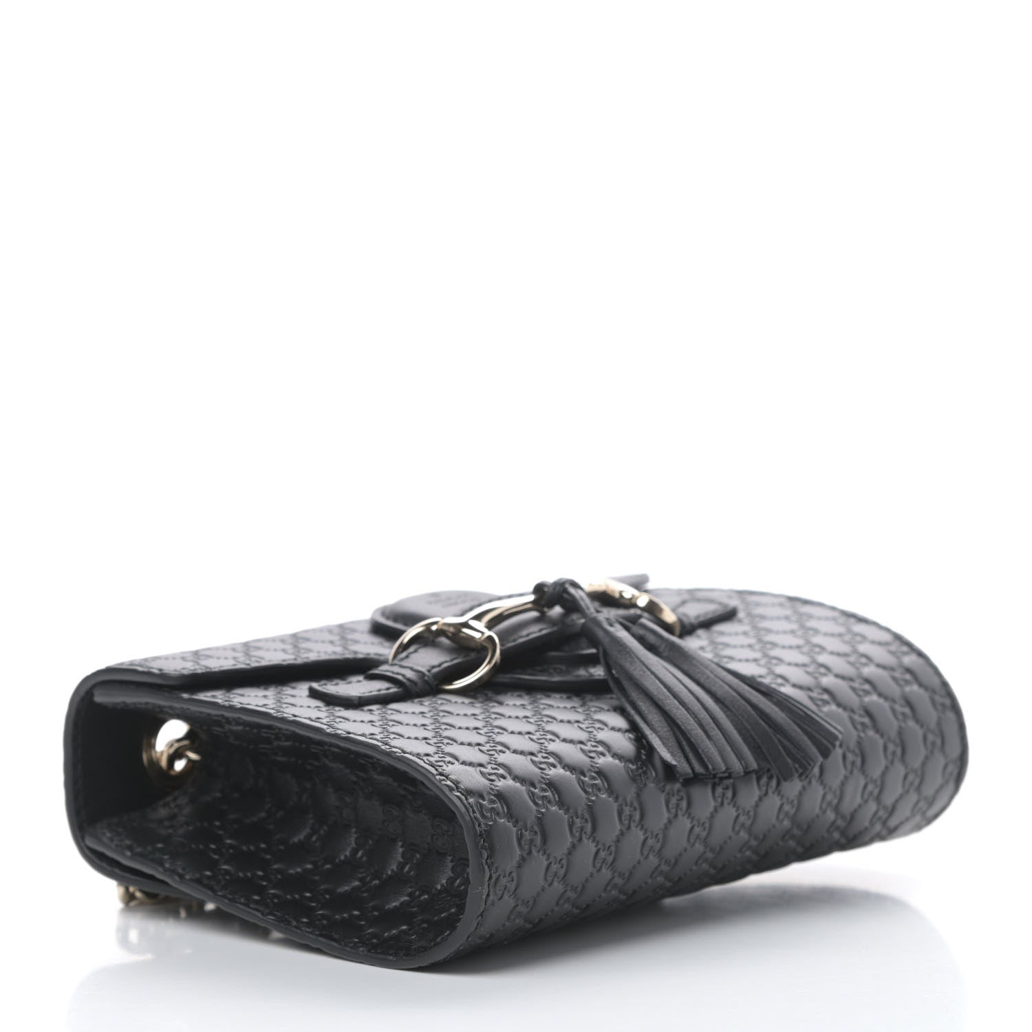 Gucci Microguccissima Mini Emily Shoulder Bag Black 4 of 11