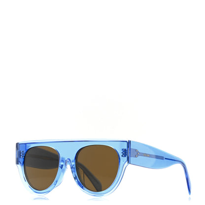 Celine Pilot Sunglasses CL40012F Light Blue 1 of 7