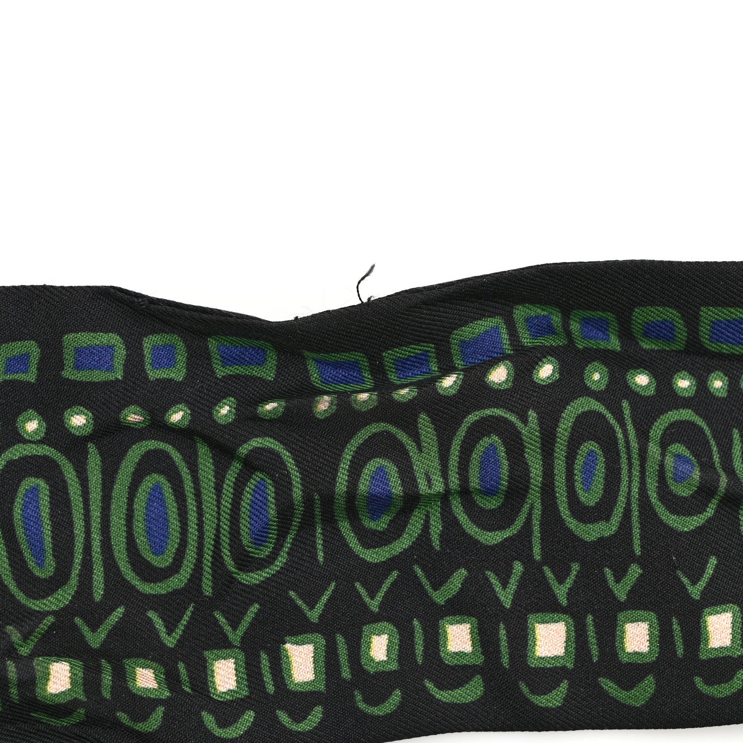 Christian Dior Silk Animals Mitzah Scarf Green 4 of 4