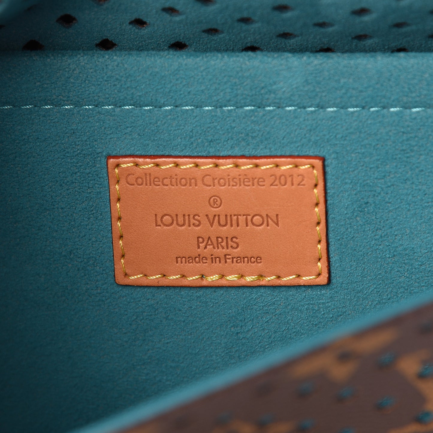 Monogram SC Flore Saumur Teal