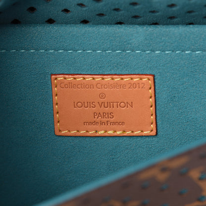 Louis Vuitton Monogram SC Flore Saumur Teal 7 of 11