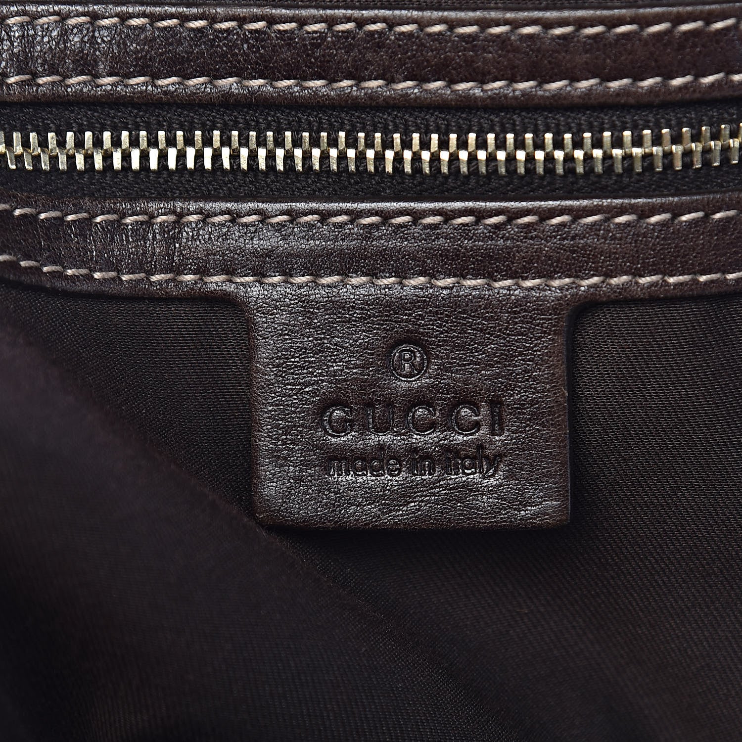 Gucci Monogram Small Pelham Shoulder Bag Dark Brown 6 of 13