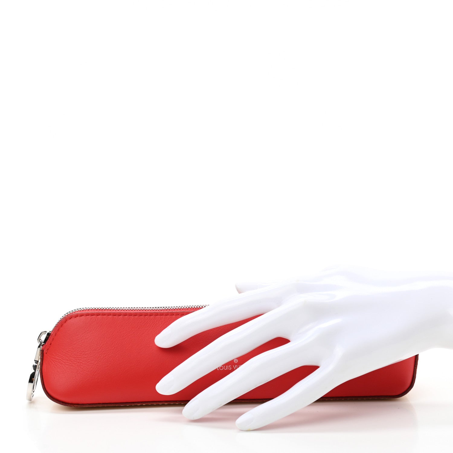 Louis Vuitton Monogram Elizabeth Pencil Pouch Red 2 of 7