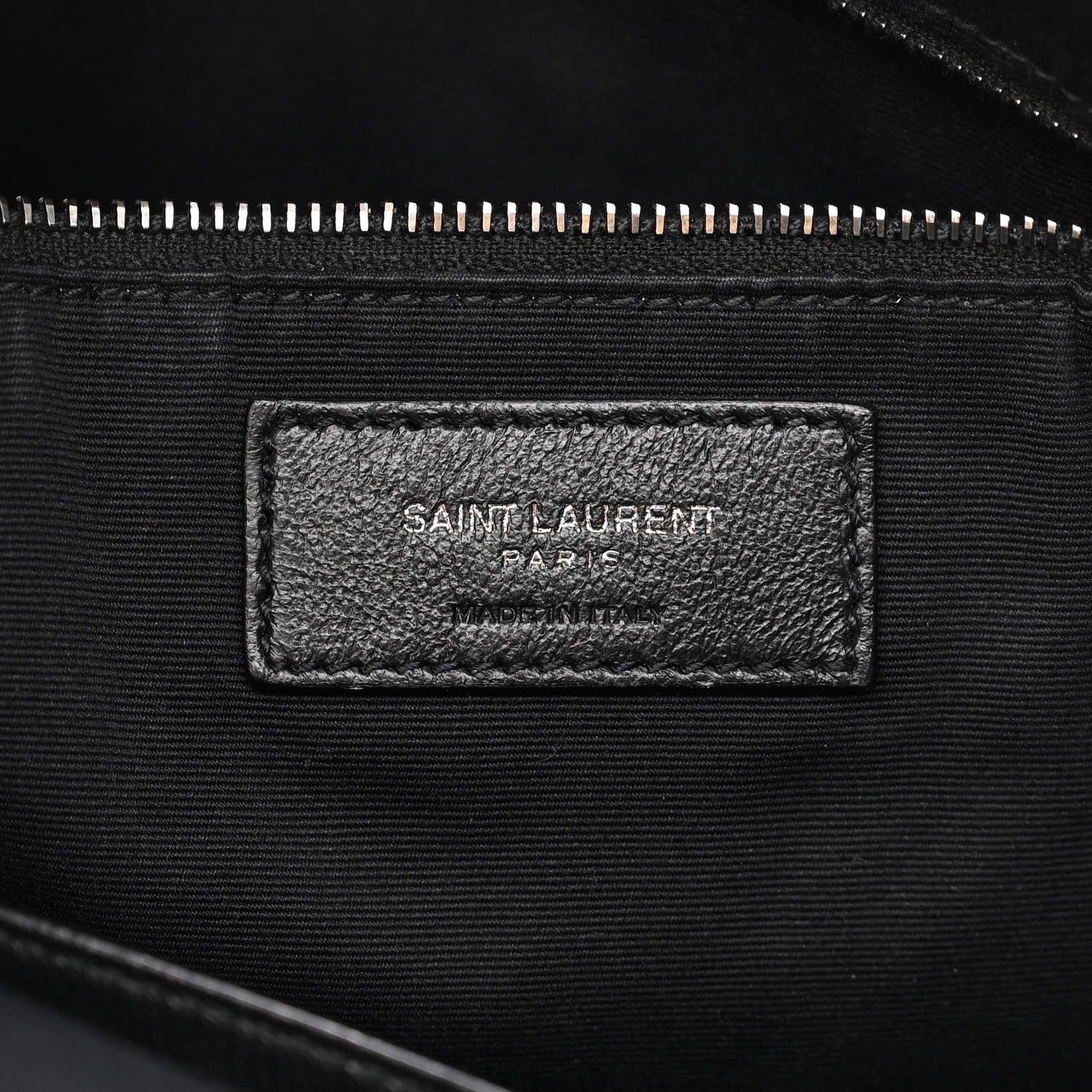 Saint Laurent Crinkled Calfskin Matelasse Monogram Niki Shoulder Bag Black 6 of 10