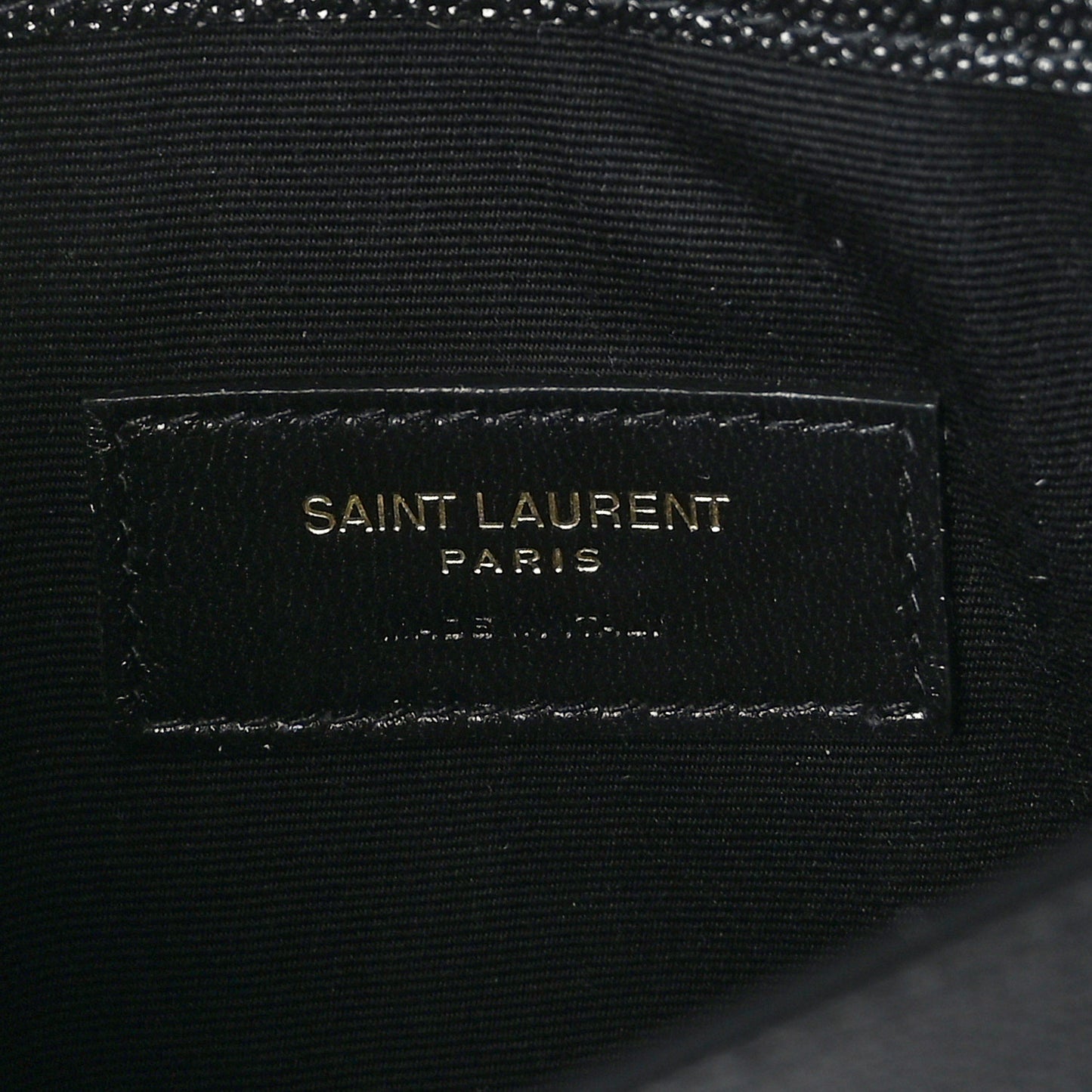 Grain De Poudre Uptown Pouch Black