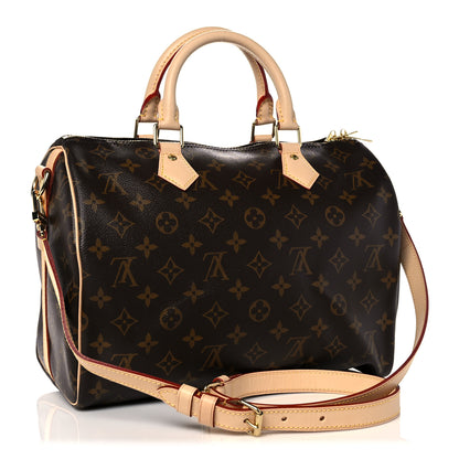 Louis Vuitton Monogram Speedy Bandouliere 30 3 of 10