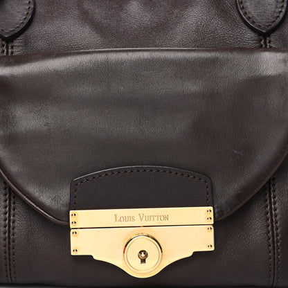 Louis Vuitton Calfskin Sac Louis Chocolate 7 of 14