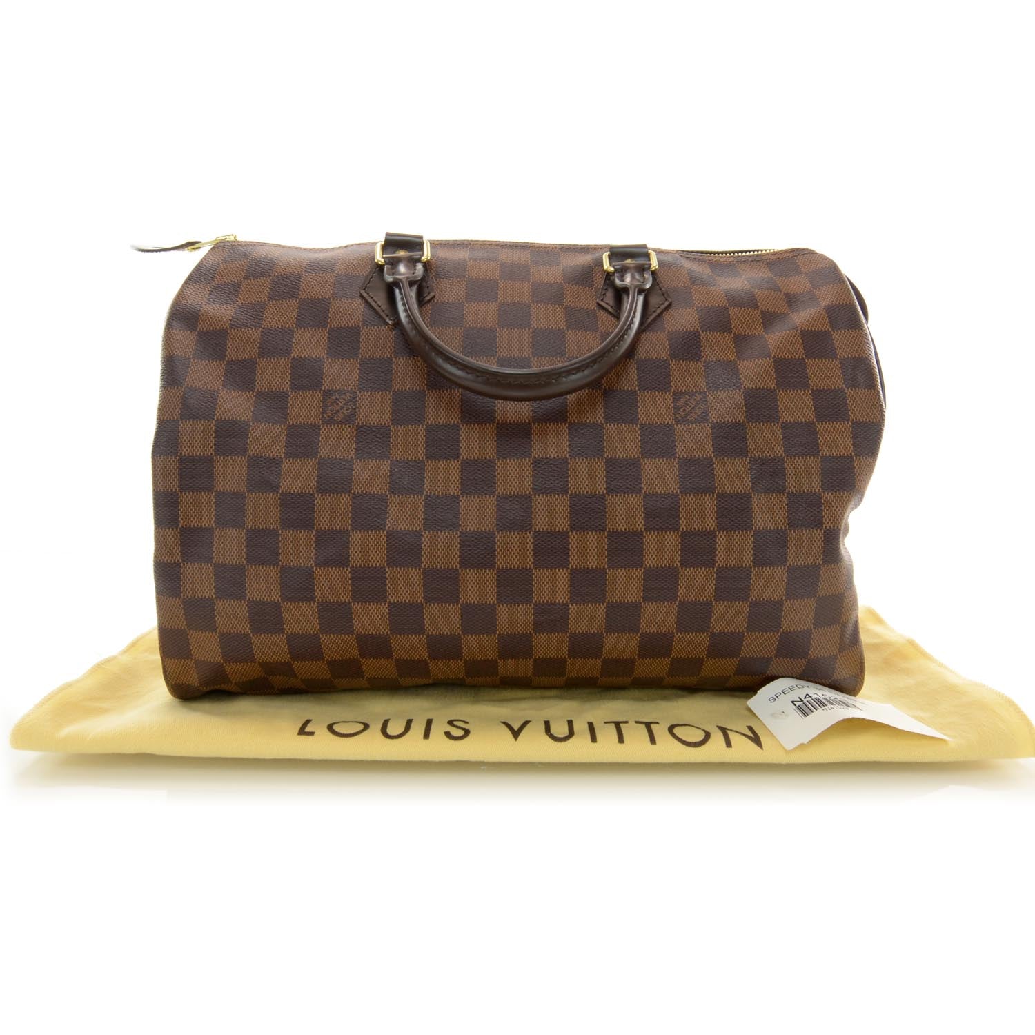 Louis Vuitton Damier Ebene Speedy 35 3 of 8