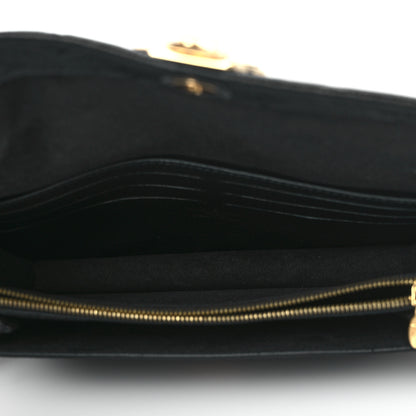 Louis Vuitton Empreinte Vavin Chain Wallet Black 5 of 9