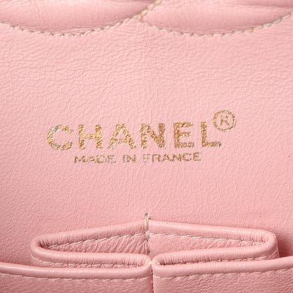 Chanel Caviar Quilted Medium Double Flap Pink 8 of 9