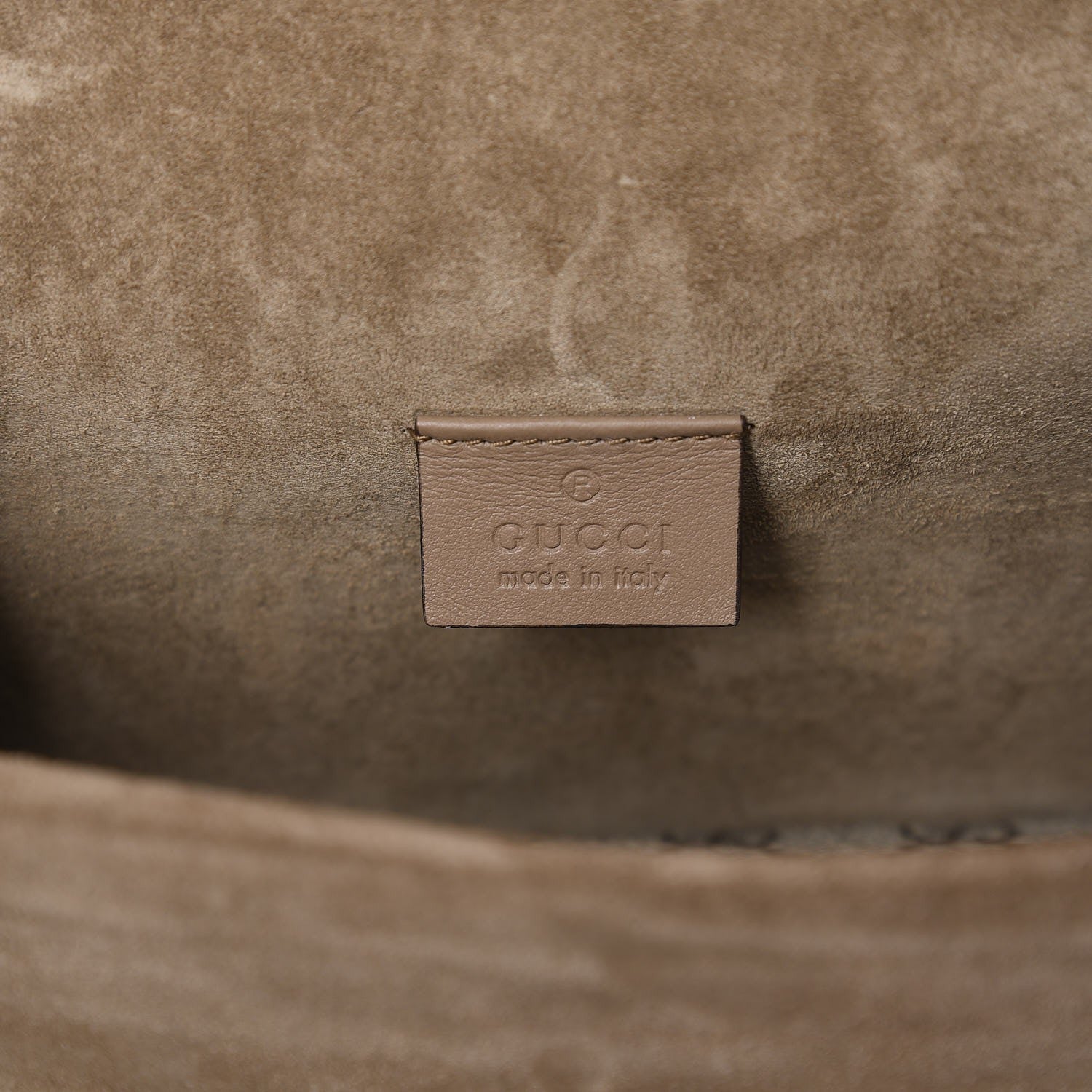 Gucci GG Supreme Monogram Mini Dionysus Shoulder Bag Taupe 7 of 10