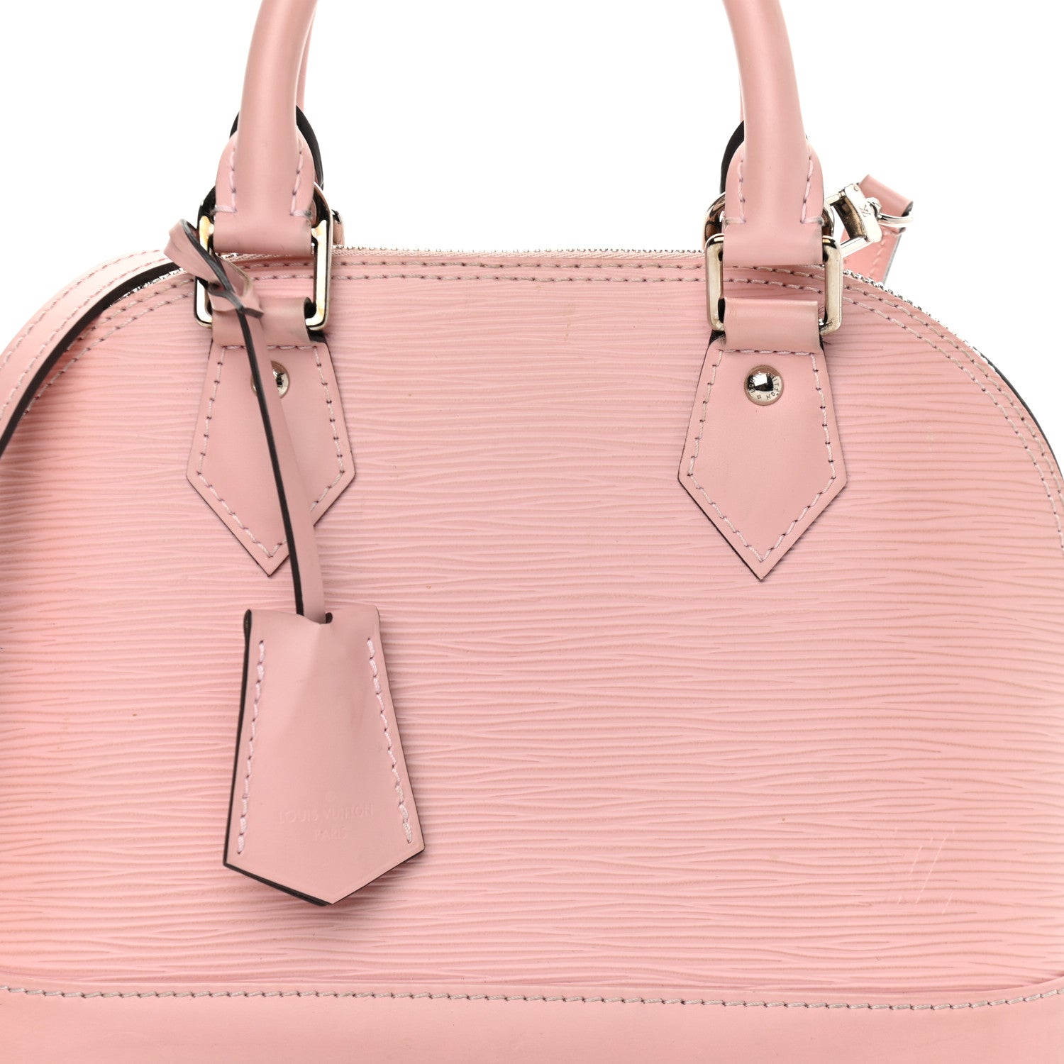 Louis Vuitton Epi Alma BB Rose Ballerine 8 of 15