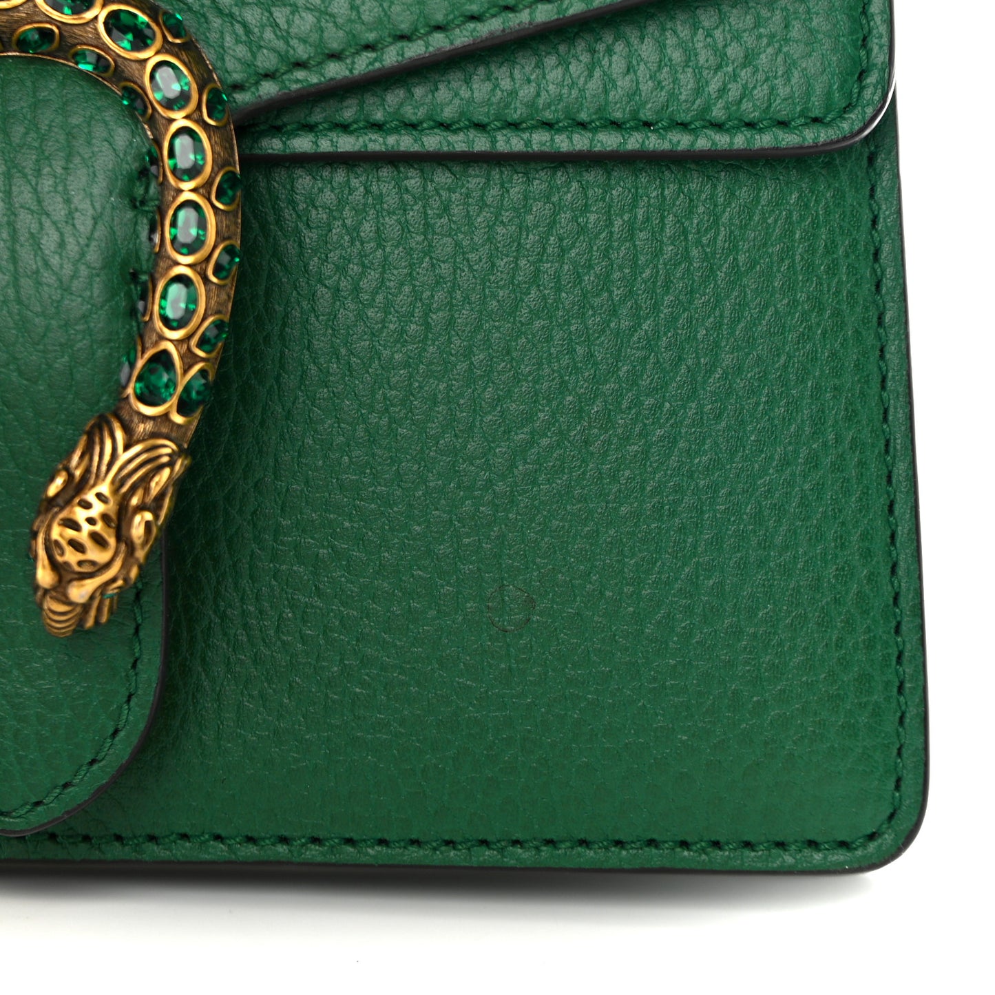 Calfskin Mini Dionysus Shoulder Bag Emerald