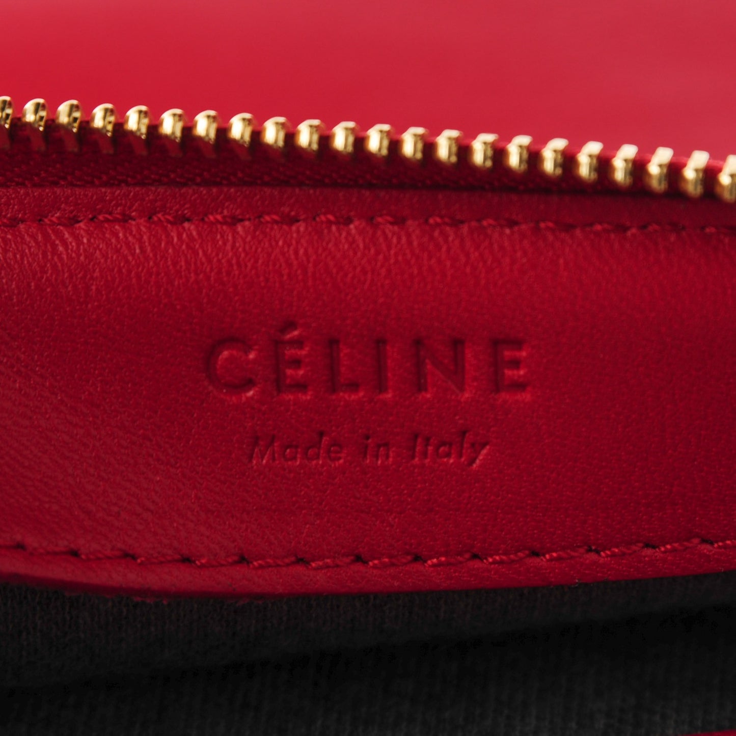 Lambskin Small Trio Crossbody Bag Red
